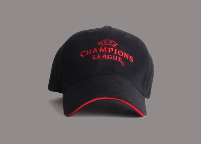 2017 Embroidered baseball caps custom letters hat factory professional custom hat plate red sandwich